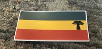 Image 2 of Strength Tree Ras Flag Black T Shirt
