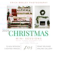 Christmas Minis (Nov 16 -Studio)