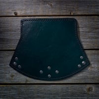 Image 1 of Battle Axe Mudflap - Antiqued Teal/Black