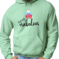 Image 1 of Feeling Crabulous hermit crab shirt