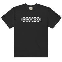 Image 2 of Straightedge Comfort Colors Tee in White Ink
