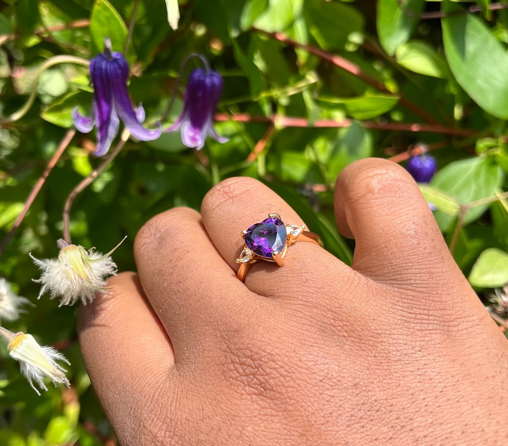 Image of HEART PURITY RING 1