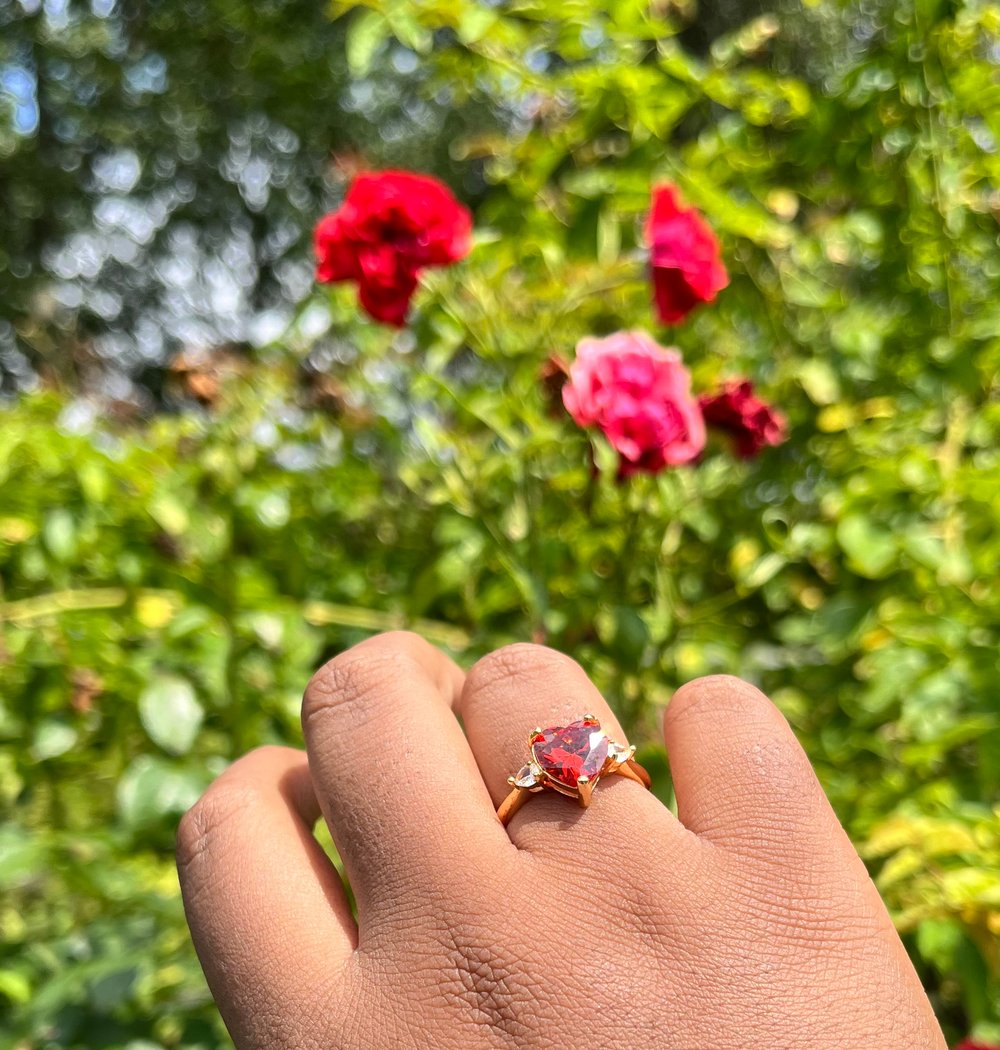 Image of HEART PURITY RING 1