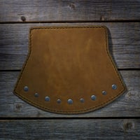 Image 1 of Battle Axe Mudflap - Golden Yellow/Black II