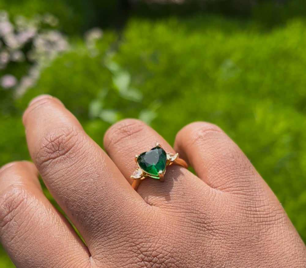 Image of HEART PURITY RING 2
