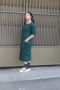 Image 4 of Archive SALE! Oh Baby Box Dress - Forest Green