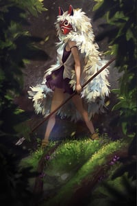 Image 2 of Princess Mononoke: San