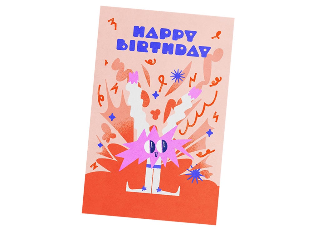 Image of POSTKARTE Happy Birthday