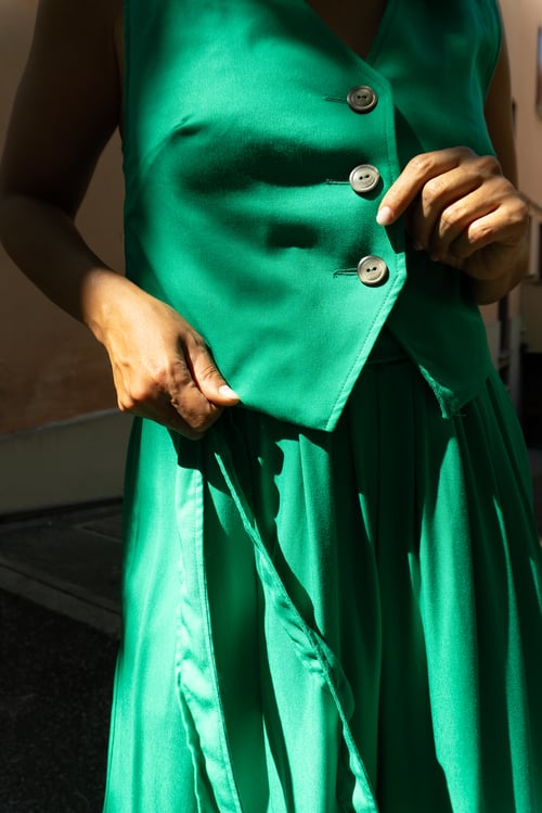 Image of GILET I’M BOLD MENTA