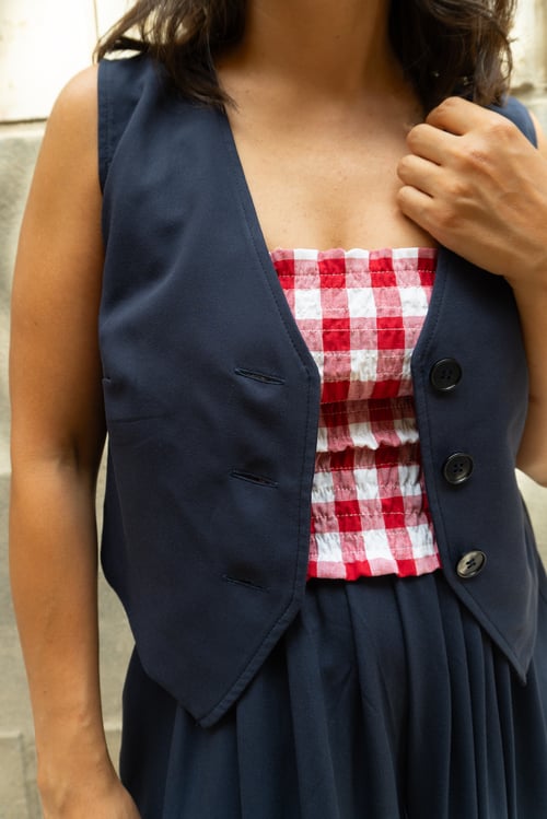 Image of GILET I’M BOLD MIRTILLO