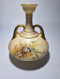 Image 1 of Royal Worcester Compressed Vase