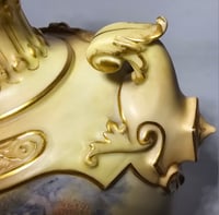 Image 6 of Royal Worcester Pedestal Vase and Cover