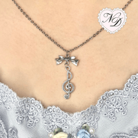 Image 1 of Music Note Necklace