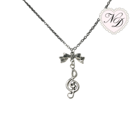 Image 2 of Music Note Necklace