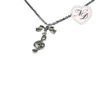 Image 3 of Music Note Necklace