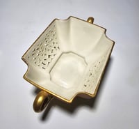 Image 12 of Royal Worcester rectangular shaped reticulated pot pourri and cover #2