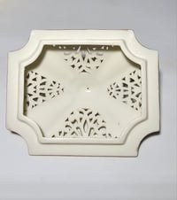 Image 14 of Royal Worcester rectangular shaped reticulated pot pourri and cover #2