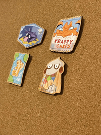 Image 3 of PokeSnacks Pins