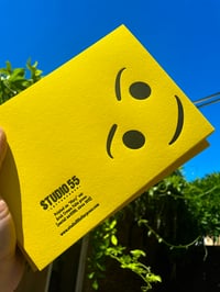 Image 2 of Smile | Letterpress Card 