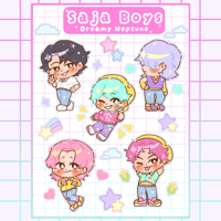 Saja Boys Sticker Sheet