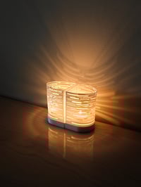 Image 3 of 🕯️ Elegant 3D-Printed Candle Holder – Artistic Light, Modern Design 🕯️