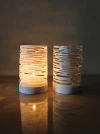Image 5 of 🕯️ Elegant 3D-Printed Candle Holder – Artistic Light, Modern Design 🕯️