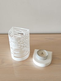 Image 6 of 🕯️ Elegant 3D-Printed Candle Holder – Artistic Light, Modern Design 🕯️