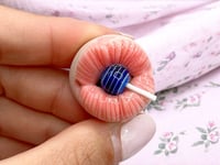 Image 5 of Brooch - Mouth Lolliop I