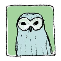 Image 3 of Owl Mugshot Sticker Sheet - 4" x 6"  - 15  Kiss Cut Stickers