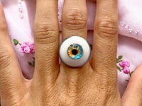 Image 1 of Ring with eye X
