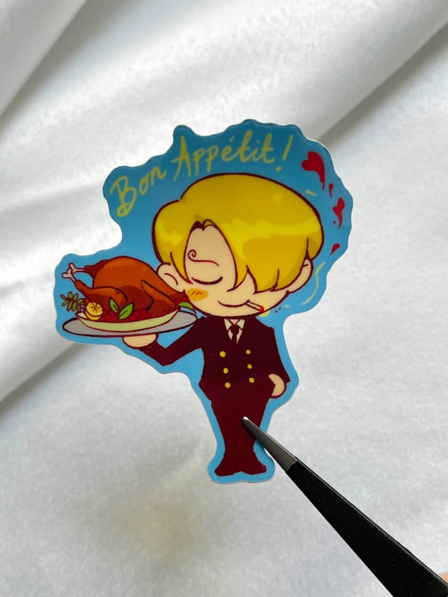 Bon Appétit! ♡ - Sanji Sticker