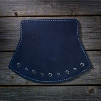 Image 1 of Battle Axe Mudflap - Blue/Black II