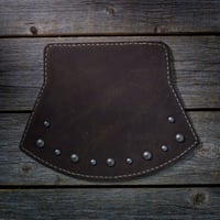 Image 2 of Battle Axe Mudflap - Green/Brown