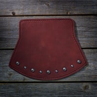 Image 1 of Battle Axe Mudflap - Red/Black II
