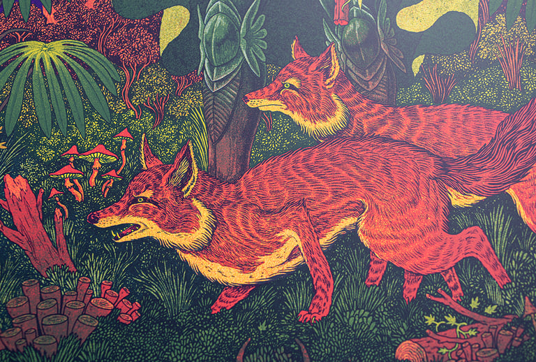 Mastodon - Scranton 2025 // Screenprinted Poster Image 3