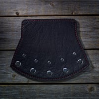 Image 2 of Battle Axe Mudflap - All Black/Red