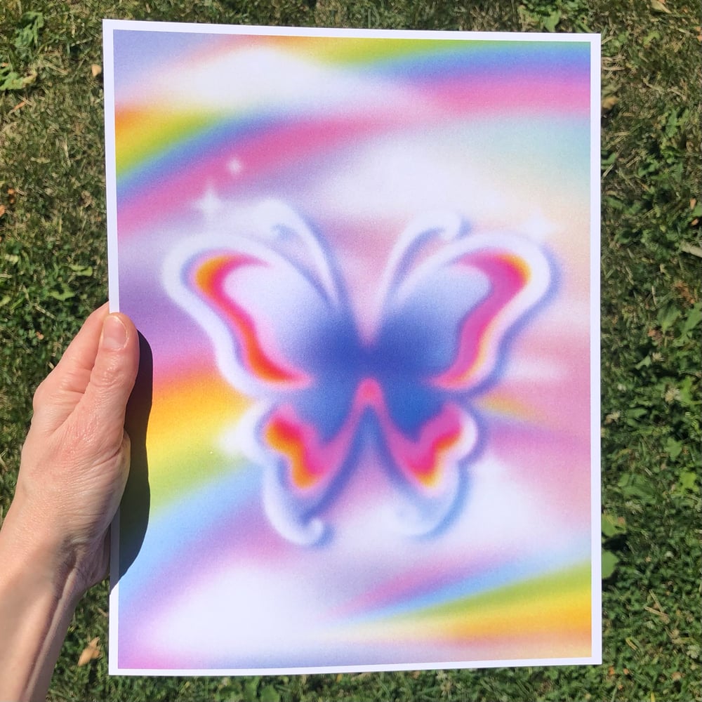 Image of *pre sale* The Helpful Butterfly Print 