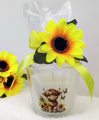 Image 3 of Personalised Highland Cow Candle, Personalised Highland Cow Gift