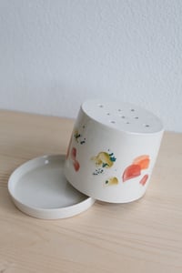 Image 4 of Fuji Plant Pot with Plate
