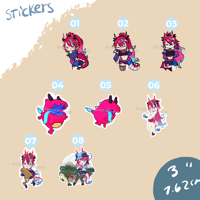 Kai Saikota Stickers