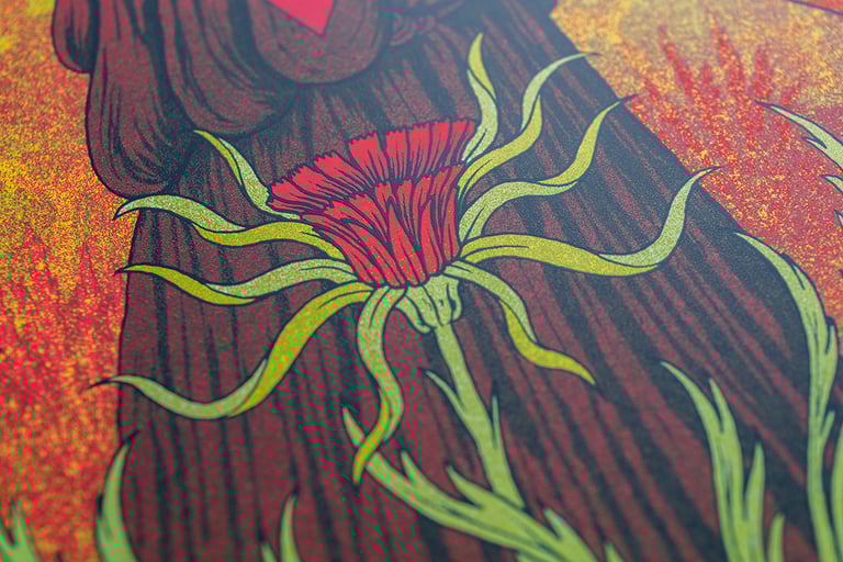 Mastodon - Syracuse, NY 2025 // Screenprinted Poster Image 3