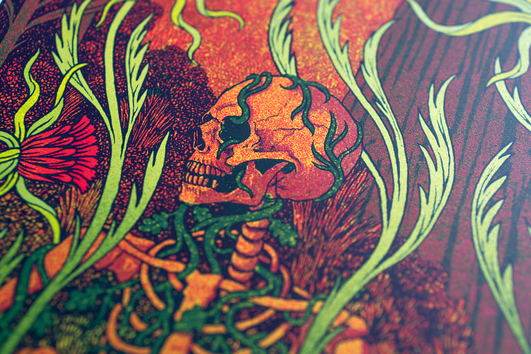 Mastodon - Syracuse, NY 2025 // Screenprinted Poster Image 4