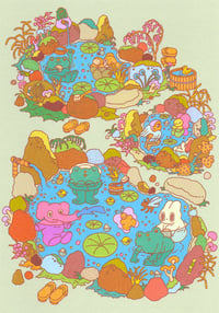 Image 1 of Hot Spring Print
