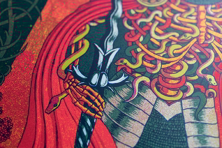 Mastodon - Portland, ME 2025 // Screenprinted Poster Image 4