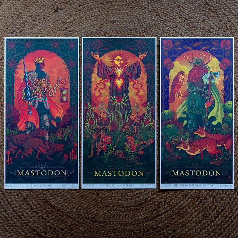 Mastodon Triptych Set Image 3