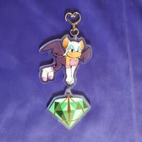 Rouge Dangle Keychain