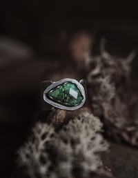 Image 1 of Sterling Silver chunky Ring – UK Size U 1/2 