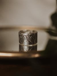 Image 4 of Sterling Silver chunky Ring – UK Size U 1/2 