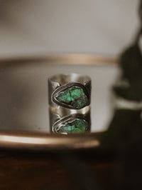 Image 3 of Sterling Silver chunky Ring – UK Size U 1/2 