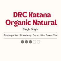 DRC Katana Organic Natural - Single Origin